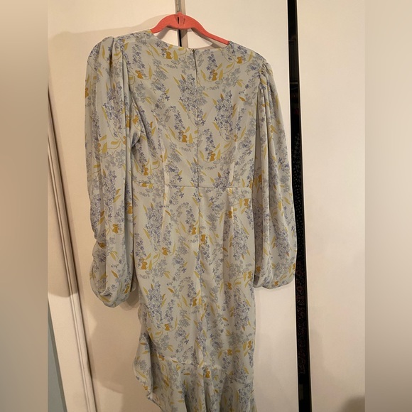 Long Sleeve asymmetrical o.p.t dress. - Picture 5 of 7